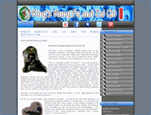 Tablet Screenshot of kingskungfu.com